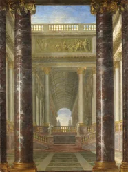 Perspectiva de jardines